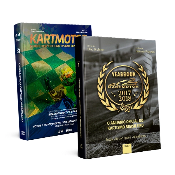 Combo Anuário Kart Motor 1ª + 8ª Edição