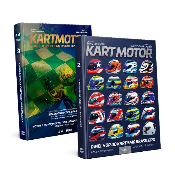 Combo Anuário Kart Motor 2ª + 8ª Edição