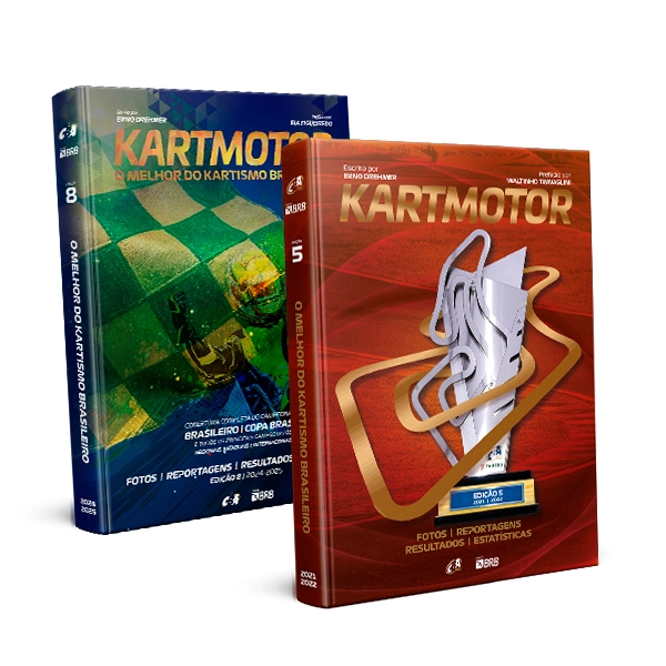 Combo Anuário Kart Motor 5ª + 8ª Edição