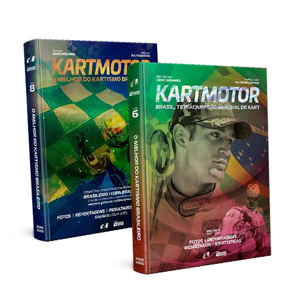 Combo Anuário Kart Motor 6ª + 8ª Edição